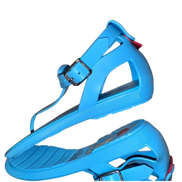 NEW HUNTER BOOTS brand rubber thong sandals women’s shoes size 6 - Picture 6 of 14